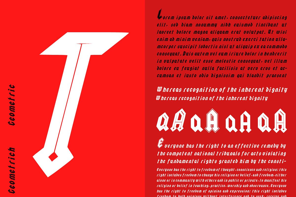Stakkato Blackletter Font, a Blackletter Font by cromatixclassroom (Photo 2 of 4)