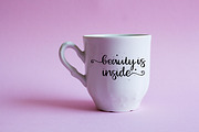 Enjoy script font, a Script Font by Marie Smth (Thumbnail 5 of 6)
