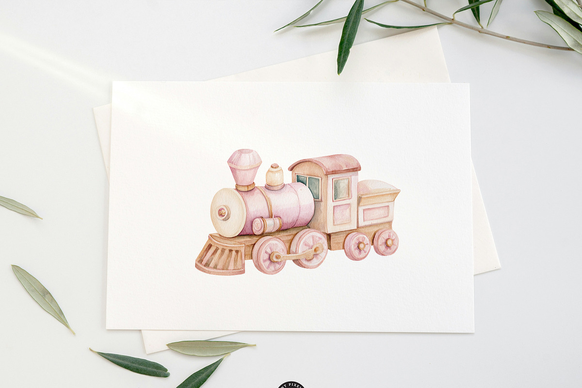Pink Woodland Clipart Bundle, an Animal Illustration by PaintPixelCo (Photo 15 of 18)