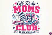 Funny Mom Beach Sublimation Design, a Seasonal Illustration by DreamPrint404 (Thumbnail 1 of 6)