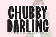 Chubby Darling | Script Font, a Script Font by Scratchones (Thumbnail 1 of 8)