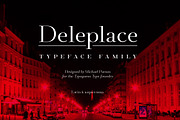 Deleplace, a Serif Font by Typogama (Thumbnail 1 of 10)