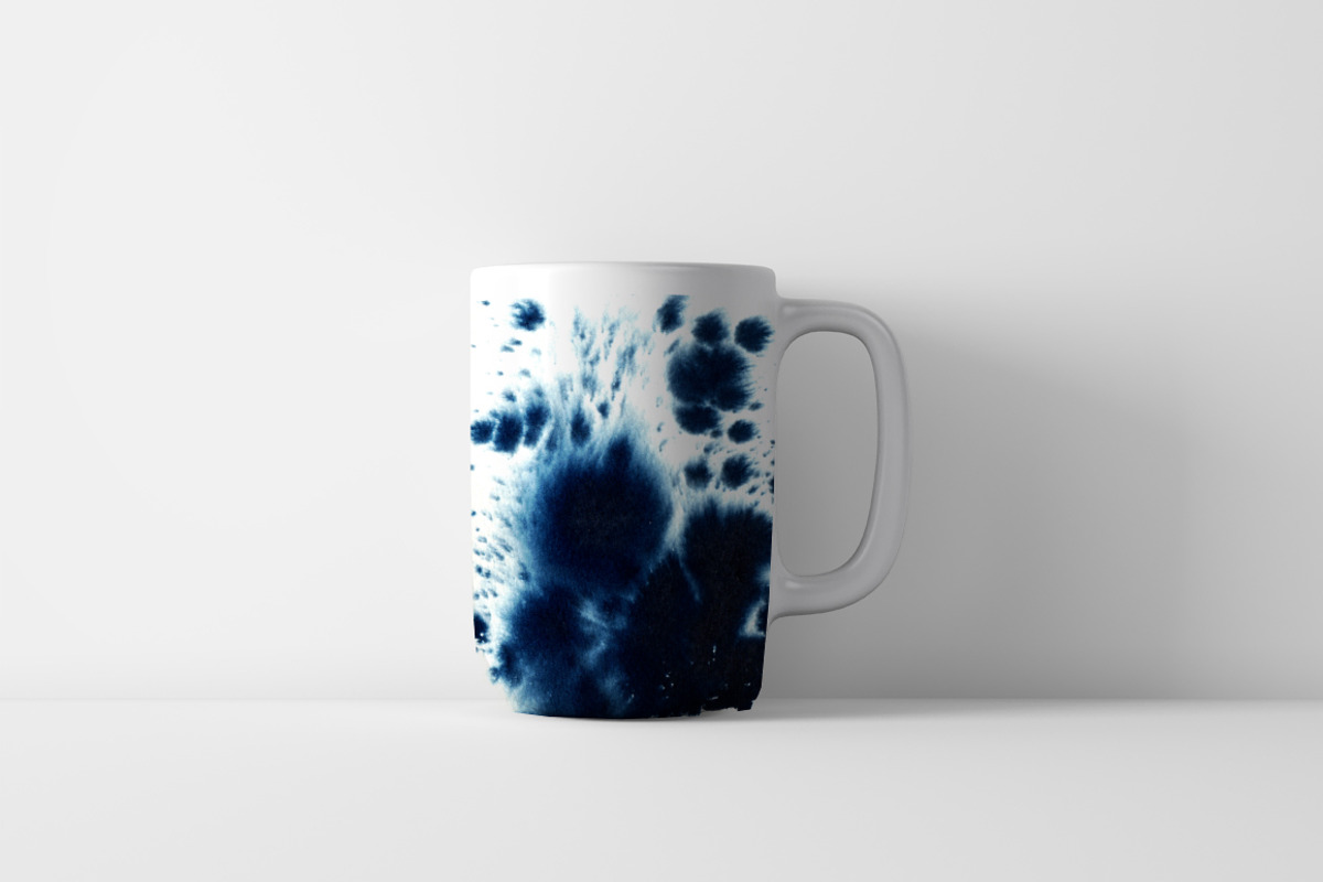 Dark Indigo Watercolors, a Texture Graphic by Planolla (Photo 6 of 10)