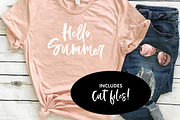 Hello Summer Typography Set, a Social Media Template by Nancy Ingersoll (Thumbnail 3 of 10)