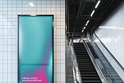Subway advertising Billboard Mockup, an Advertising Mockup by PixelPiknik (Thumbnail 2 of 6)