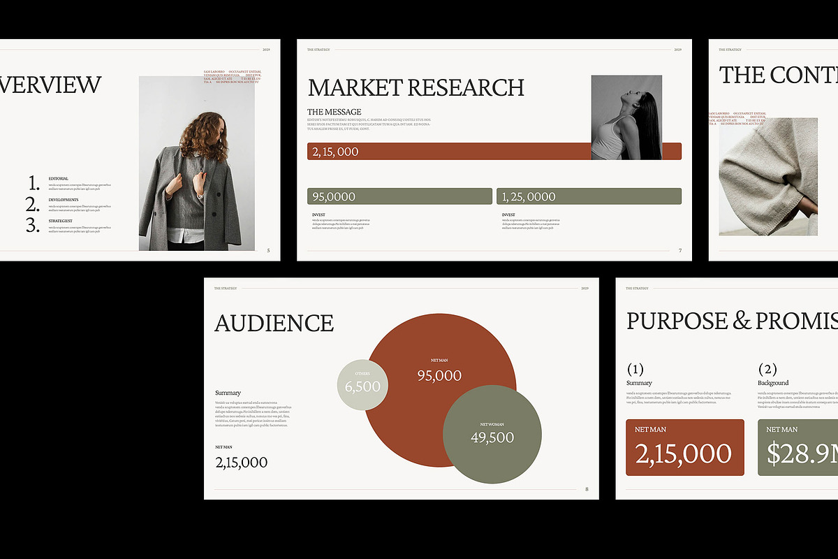 ROZA - Creative Brand Strategy Deck, a Presentation Template by Devators (Photo 2 of 6)