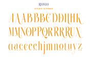 Roelvo - Clean Elegant Display Serif, a Serif Font by Qweera Studio (Thumbnail 12 of 12)