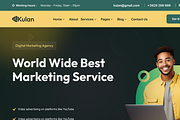 Kulan - Digital Marketing WP Theme, a WordPress Template by Helenshop (Thumbnail 1 of 3)