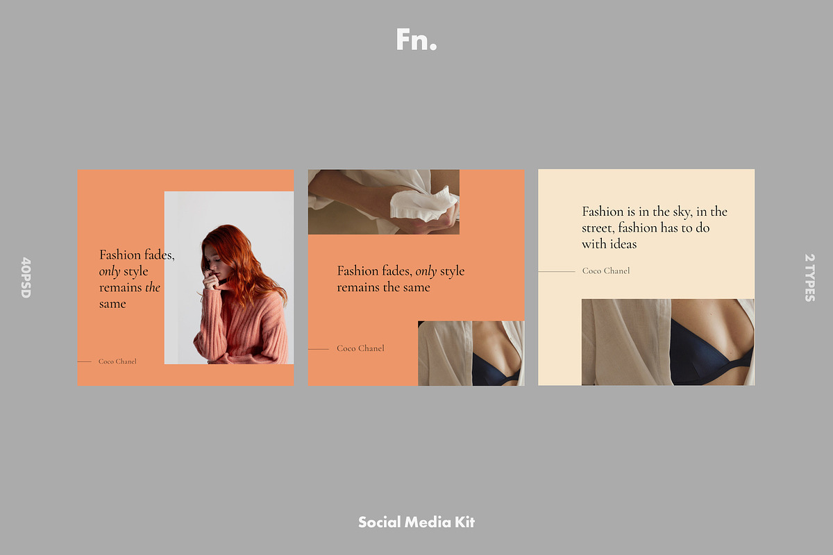 FN - Social Media Kit for Instagram, a Social Media Template by Simple and Nice (Photo 6 of 12)