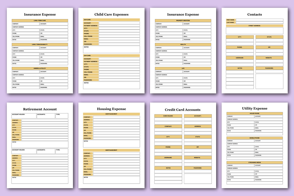 2026 End of Life Planner preview 4