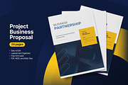 Project Business Proposal Template, a Brochure Template by TMint Play (Thumbnail 1 of 8)