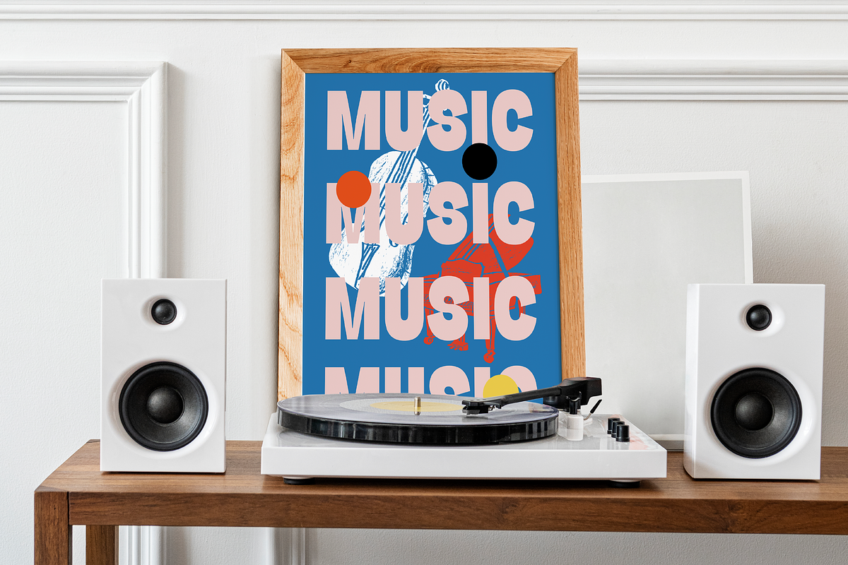 Musical instruments illustrations, an Illustration by Zhuna (Photo 13 of 16)