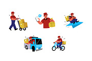 Character Delivery Style Vol 1, an Object Graphic by SLAB! Design (Thumbnail 3 of 3)