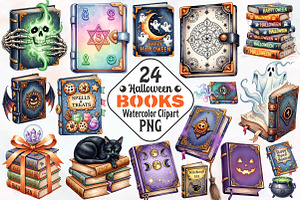 Halloween Books Sublimation, an Illustration by RobertsArt
