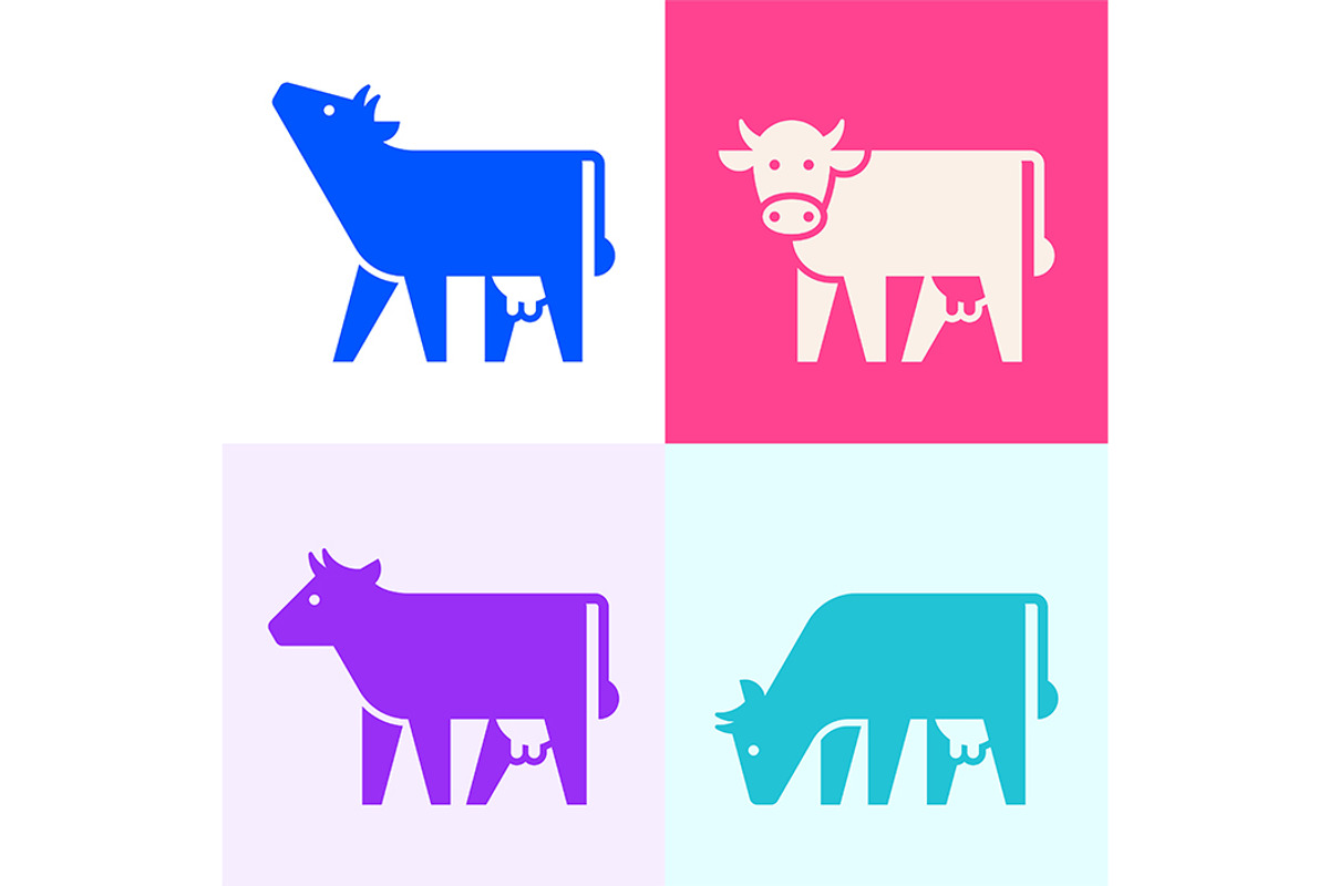 Cow Logo, a Graphic by NataliiaVolyk (Photo 5 of 7)