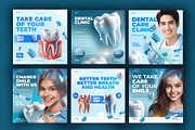 Dental Clinic Social Media Designs, a Social Media Template by graphic bakers (Thumbnail 1 of 5)