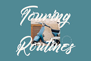 Kamperly Vacation Bold Calligraphy, a Script Font by stylishtype.co (Thumbnail 2 of 15)