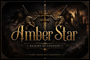 Amber Star, a Sans Serif Font by Wow Magic (Thumbnail 2 of 4)