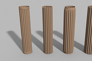MCG Fluted Column, an Object 3D Model by Candy Shop (Thumbnail 2 of 9)