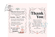 Cozy Book Club Invitation Template, an Invitation Template by Little Creative Scribbles (Thumbnail 3 of 7)