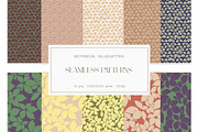 Botanical Silhouette Patterns, a Pattern Graphic by NatalieArtsDenysenko (Thumbnail 1 of 8)