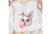 earl Bunny PNG, Easter Bunny Outline, an Illustration by Designking (Thumbnail 5 of 6)