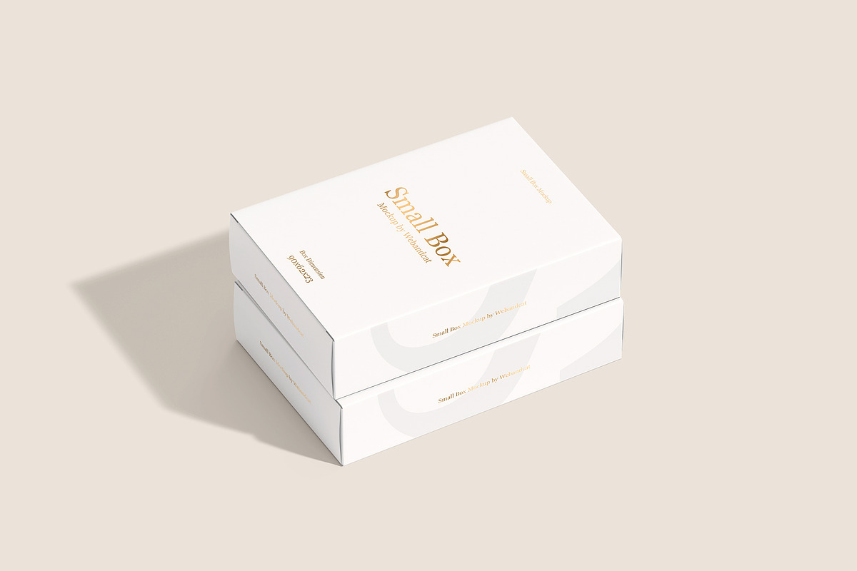 Small Box Mockup, a Packaging Mockup by WebAndCat (Photo 10 of 40)
