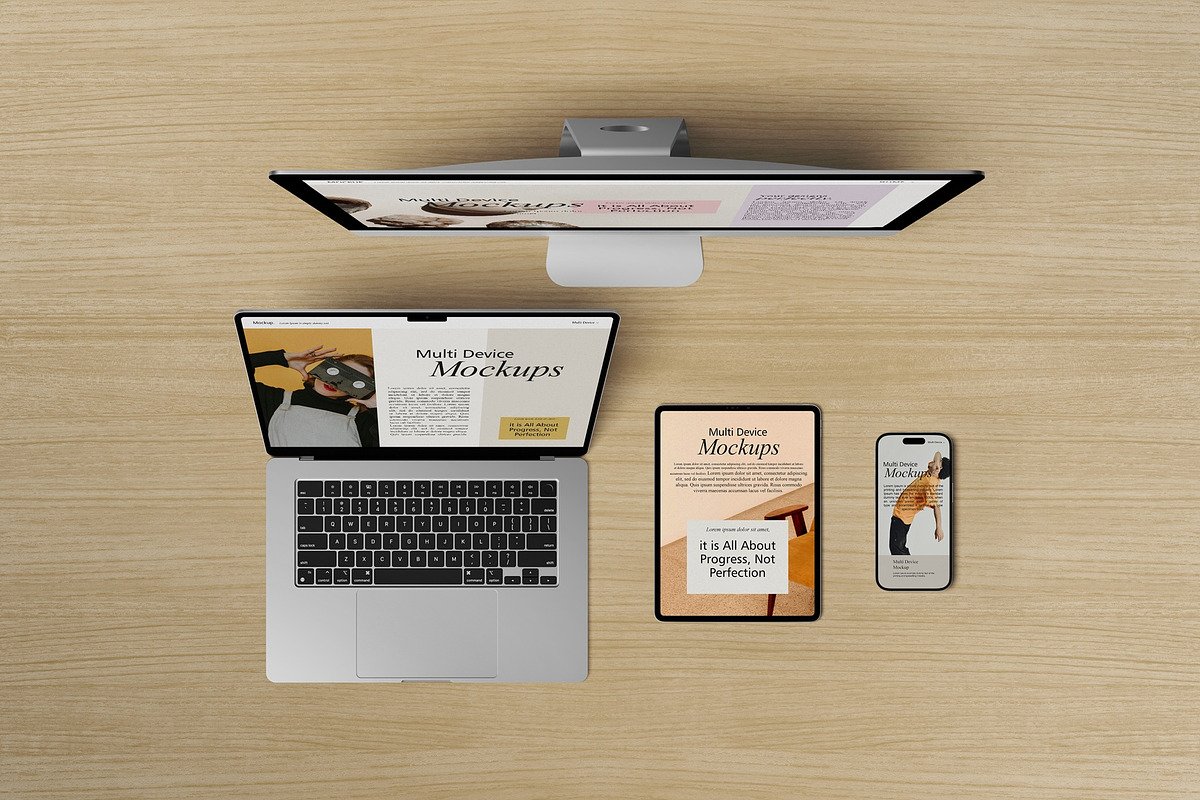 Multi Device Mockups, a Wearable Device Mockup by Tahtagraphic (Photo 8 of 10)
