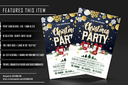 Christmas Party Flyer Template PSD, a Flyer Template by designblends@gmail.com (Thumbnail 2 of 3)