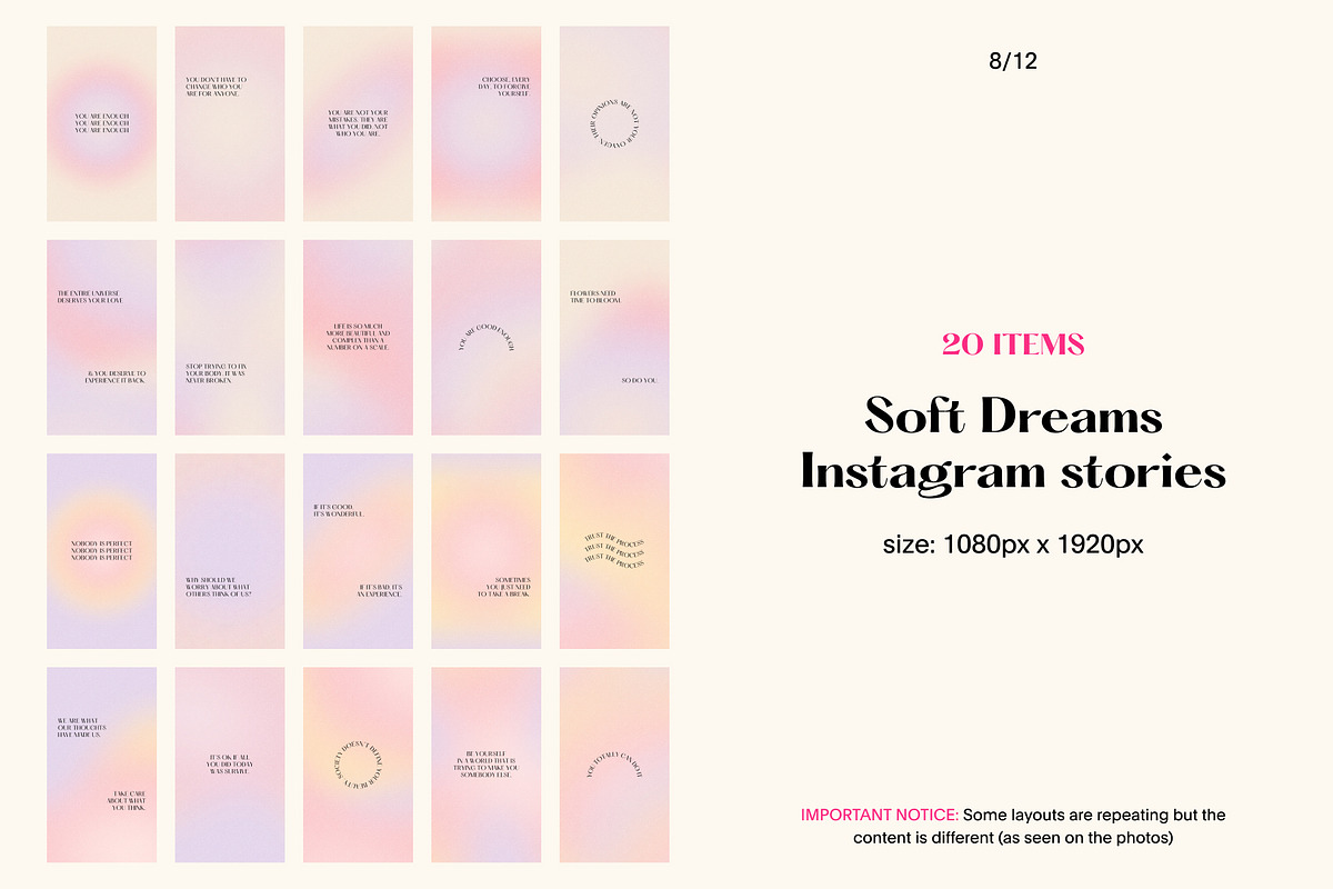 Canva Dreams Instagram Bundle, a Social Media Template by Alice Store (Photo 11 of 15)
