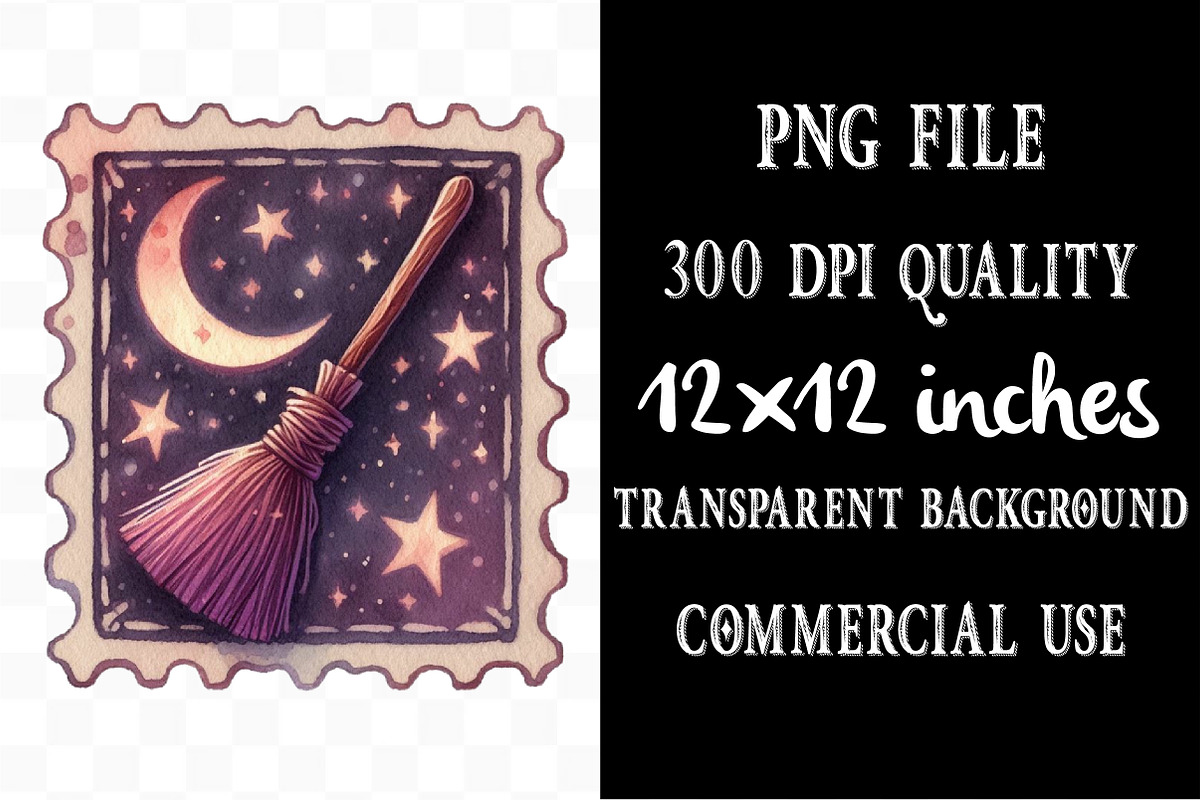 Halloween Faux Postage Stamps, an Illustration by Designking (Photo 4 of 4)