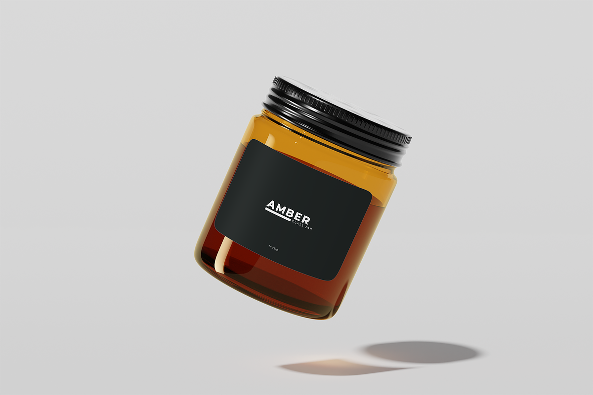 Honey Jar Mockup Set, a Cups & Container Mockup by xavier_studio (Photo 5 of 5)