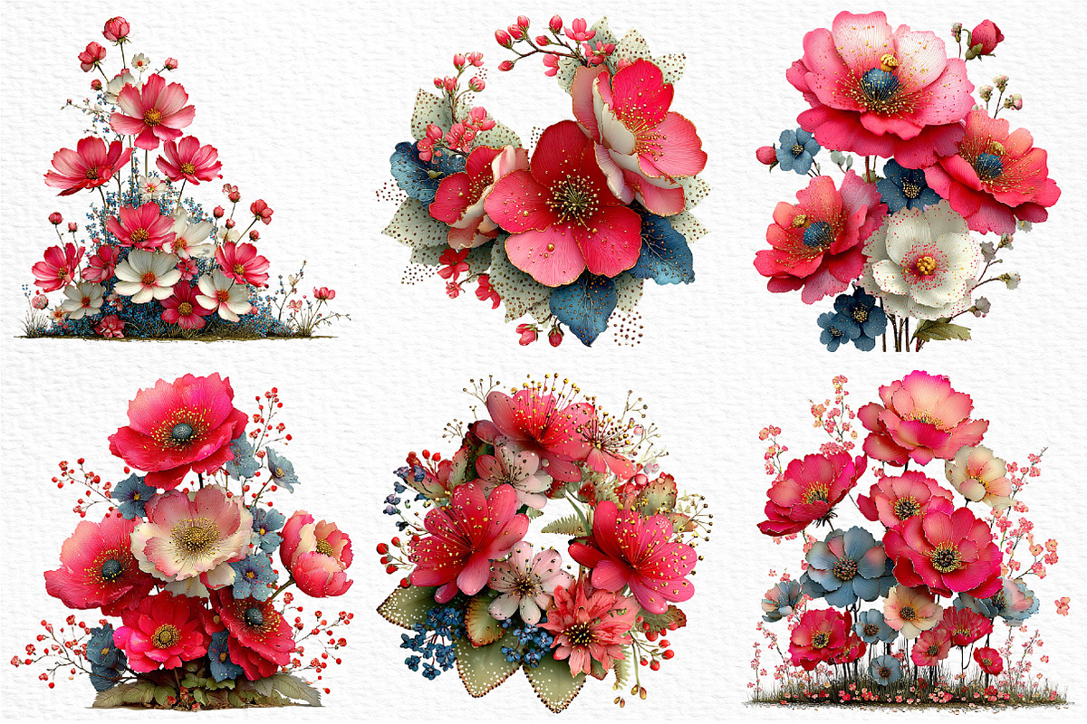 Whimsical Spring Clipart Png, an Illustration by Craft Nest (Photo 4 of 11)