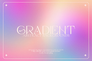 Multicolor Gradient Backgrounds