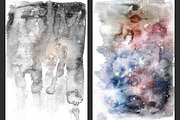 Galaxy India Ink Wash Backgrounds, a Texture Graphic by M. by mprintly (Thumbnail 4 of 7)