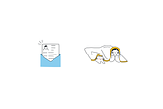 42 Minimal Business Illustrations, an Illustration by BadBrother (Thumbnail 17 of 17)
