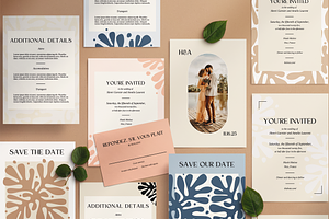 Amelie - Wedding Invitation Suite