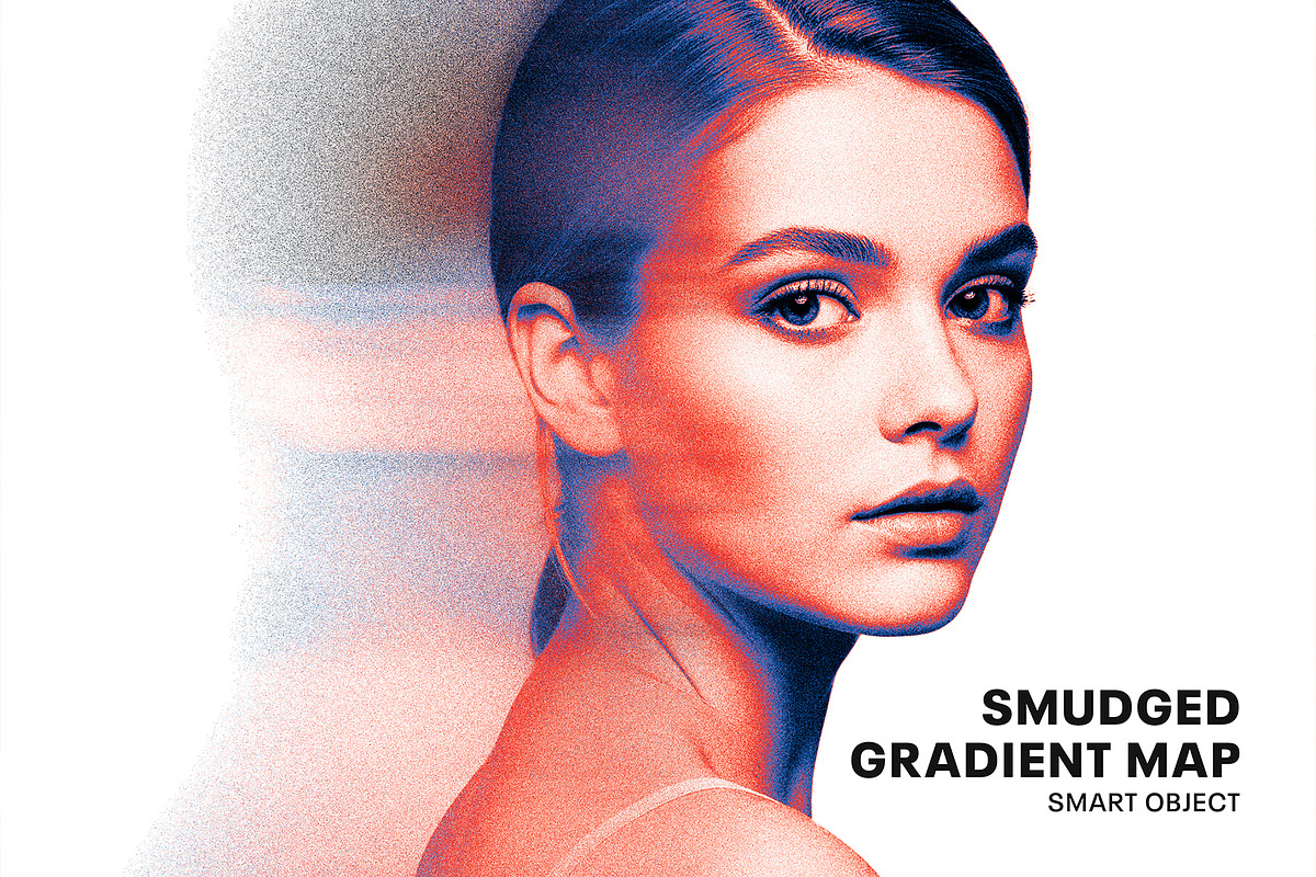 Smudged Gradient Map Photo Effect, a Layer Style Add-On by graphypix (Photo 1 of 11)