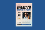 Creative Classic Birthday Invitation, an Invitation Template by Neermana (Thumbnail 2 of 4)