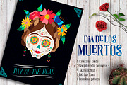 Day of the Dead - Skull Collection, a Graphic by Cienpies Design (Thumbnail 1 of 7)