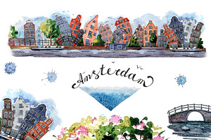  Amsterdam houses and details. 