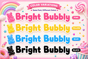 Bright Bubbly, a Slab Serif Font by Wow Magic (Thumbnail 4 of 5)