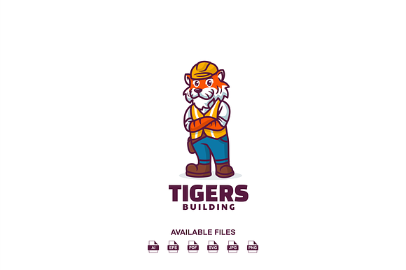 Tiger Mascot Logo preview 2