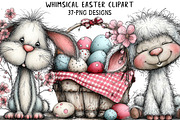 Whimsical Easter Clipart, an Illustration by Daily.Designs (Thumbnail 1 of 8)