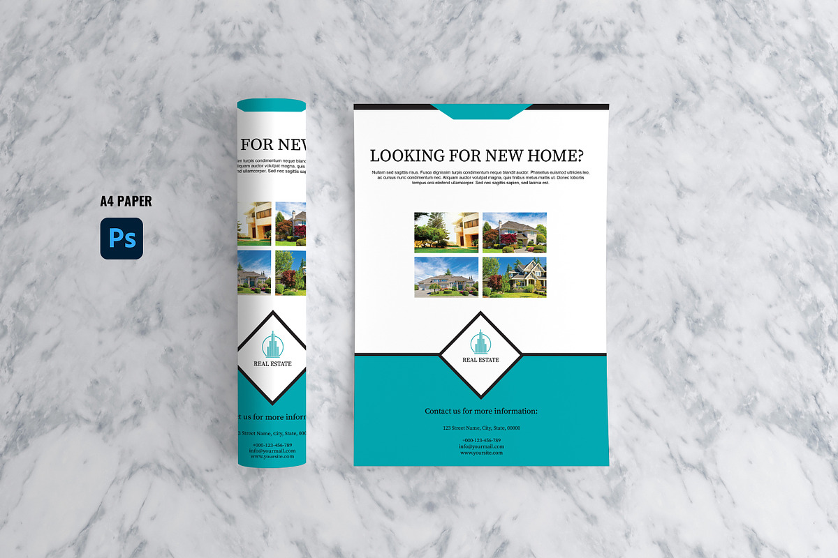 Real Estate Flyer Bundle, a Flyer Template by SmmrDesign (Photo 6 of 8)