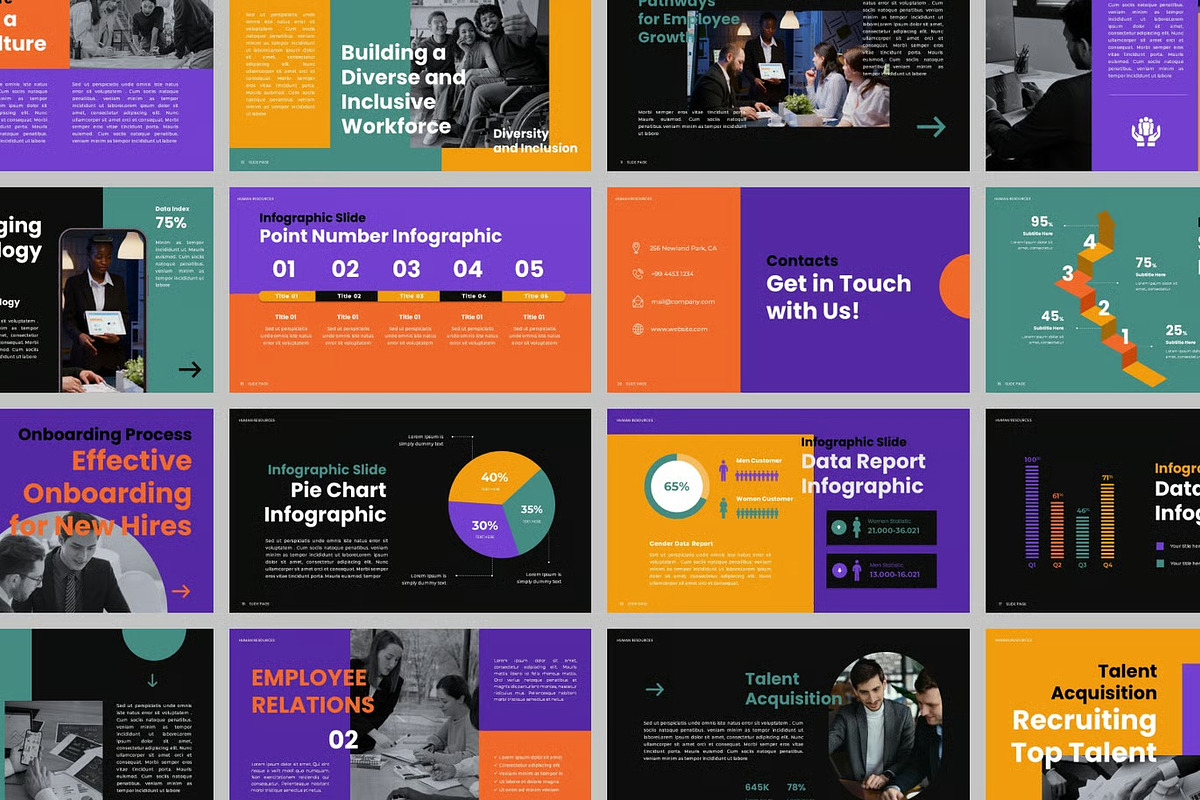 Human Resource Keynote Templates, a Presentation Template by Fit-tee (Photo 2 of 2)