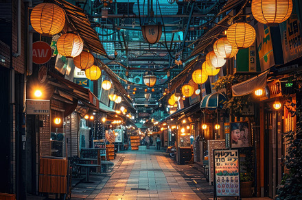 Natural views of Japanese cities wit, a Nature Photo by Maylianaw28
