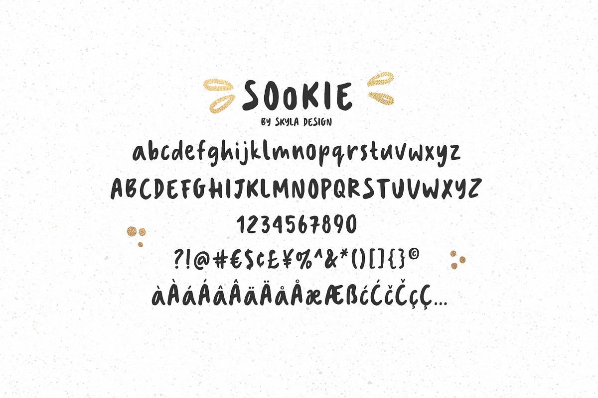 Sookie cute handwritten font, a Sans Serif Font by Angele Kamp (Photo 6 of 6)