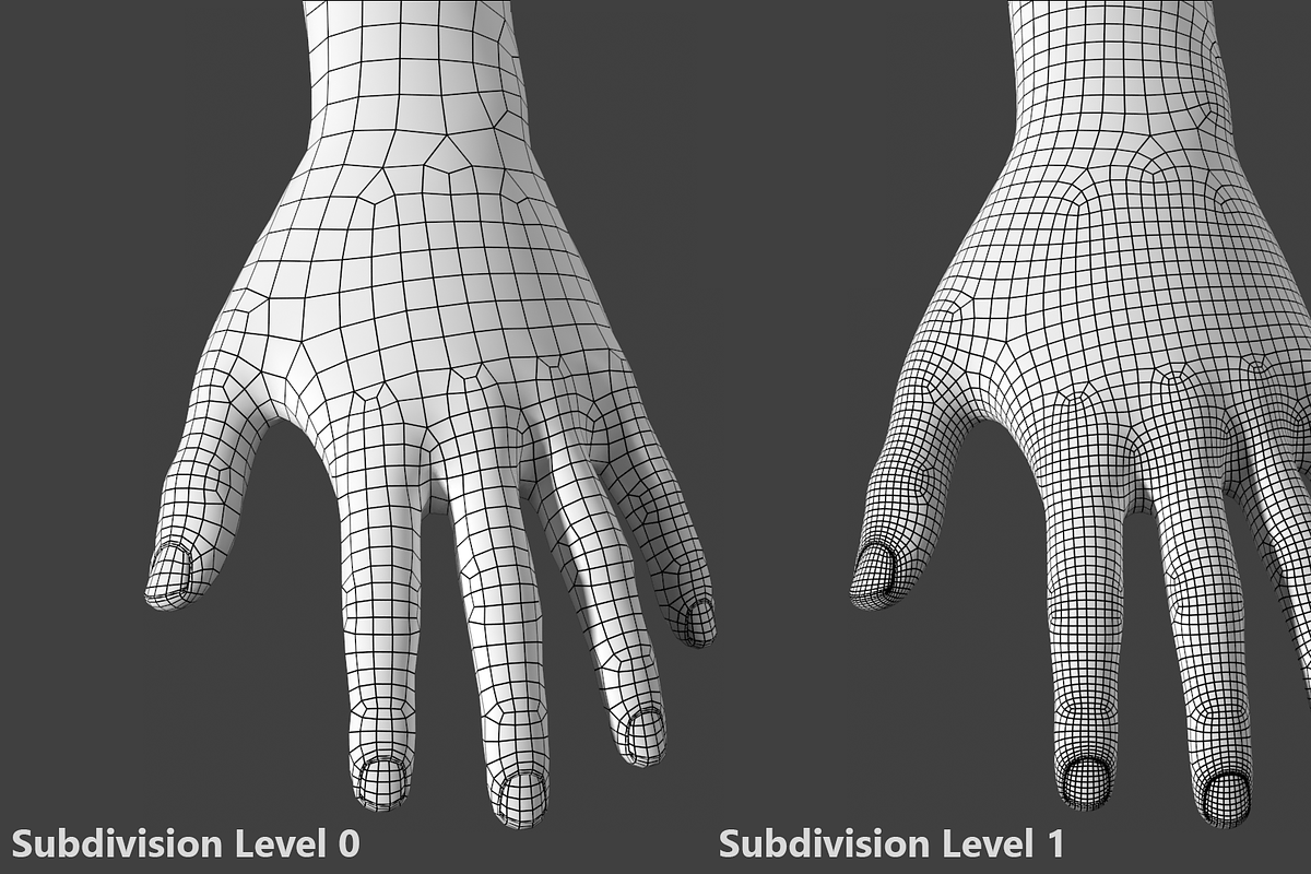 Stylized Female 01 T-Pose Base Mesh, a Characters & Person 3D Model by VK Studio (Photo 23 of 28)