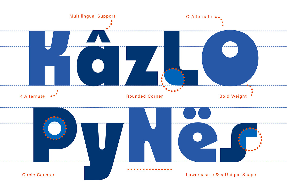 Bolmark – Retro Bauhaus Bold Sans, a Sans Serif Font by Typia Nesia (Photo 2 of 12)